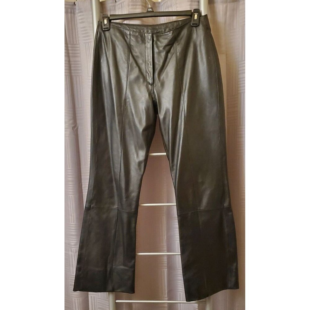 Womens Wilson's Leather Maxima Collection Leather Pants Sz 12